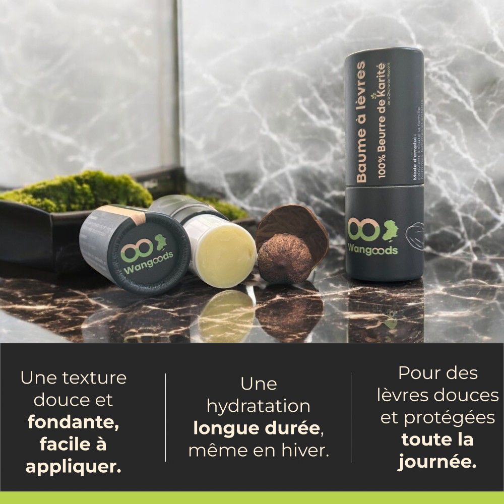 Beurre de Karité pur - Baume à Lèvres 7g – Image 2